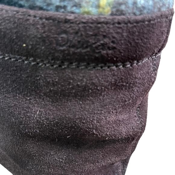 OluKai Womens 7.5 Tall Suede Insulated Brown Winter Boots - Picture 7 of 10